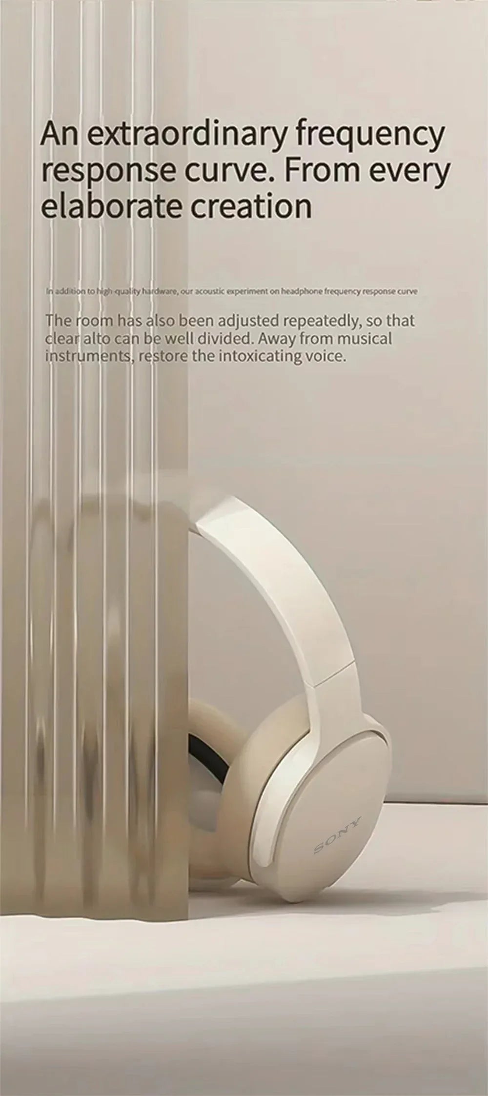 Tidesmit Wireless Headphones: Active Noise Cancellation Over-Ear Pro Audio Tidesmit