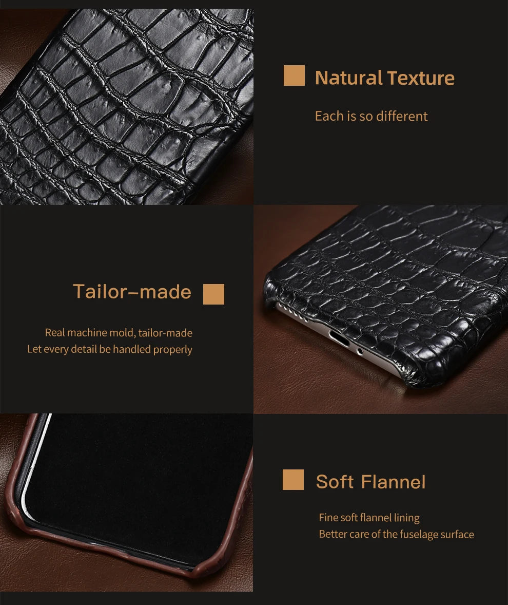 Samsung Galaxy S25 Ultra Leather Case - Slim Military-Grade Protection Tidesmit