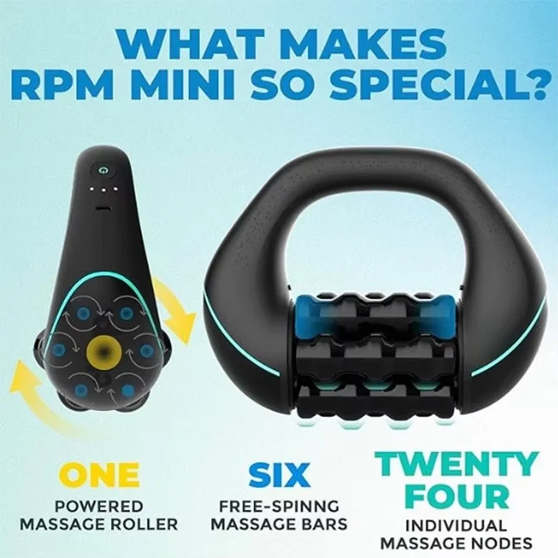 Percussive Massager for Muscle Recovery, 3-Speed Deep Tissue, Black Relaxation Treatment Tidesmit