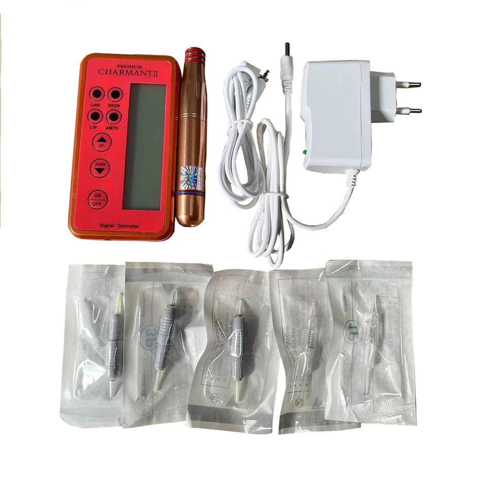 Professional PMU Machine for Eyebrows - Digital Tattoo Pen Permanent Makeup Machines Tidesmit