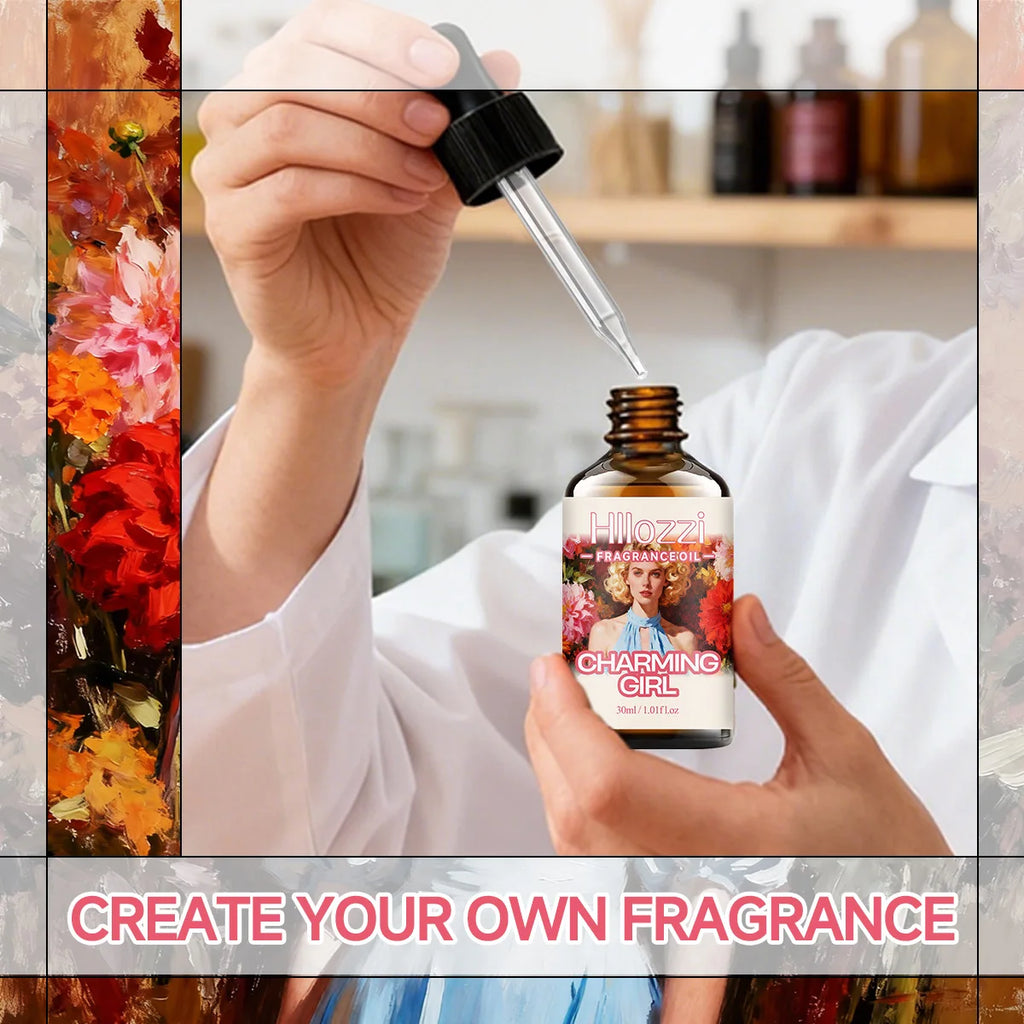 CHARMING GIRL FRAGRANCE OIL: For aromatherapy, diffusing, fargrance and candle Scented Candle.