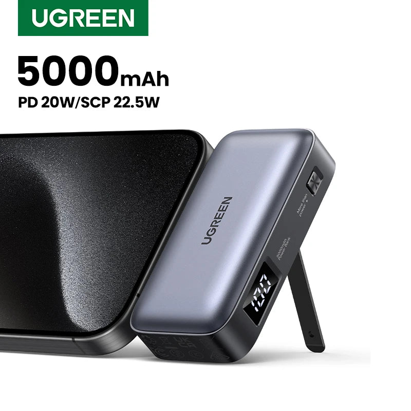 Tidesmit 5000mAh Portable Power Bank with USB-C PD Fast Charging Tidesmit
