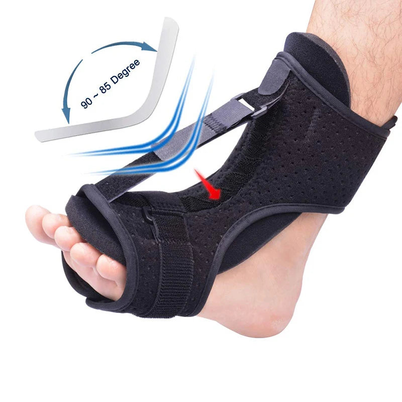 Plantar Fasciitis Dorsal Night & Day Splint Foot Orthosis Stabilizer Adjustable Drop Foot Orthotic Brace Support Pain Relief