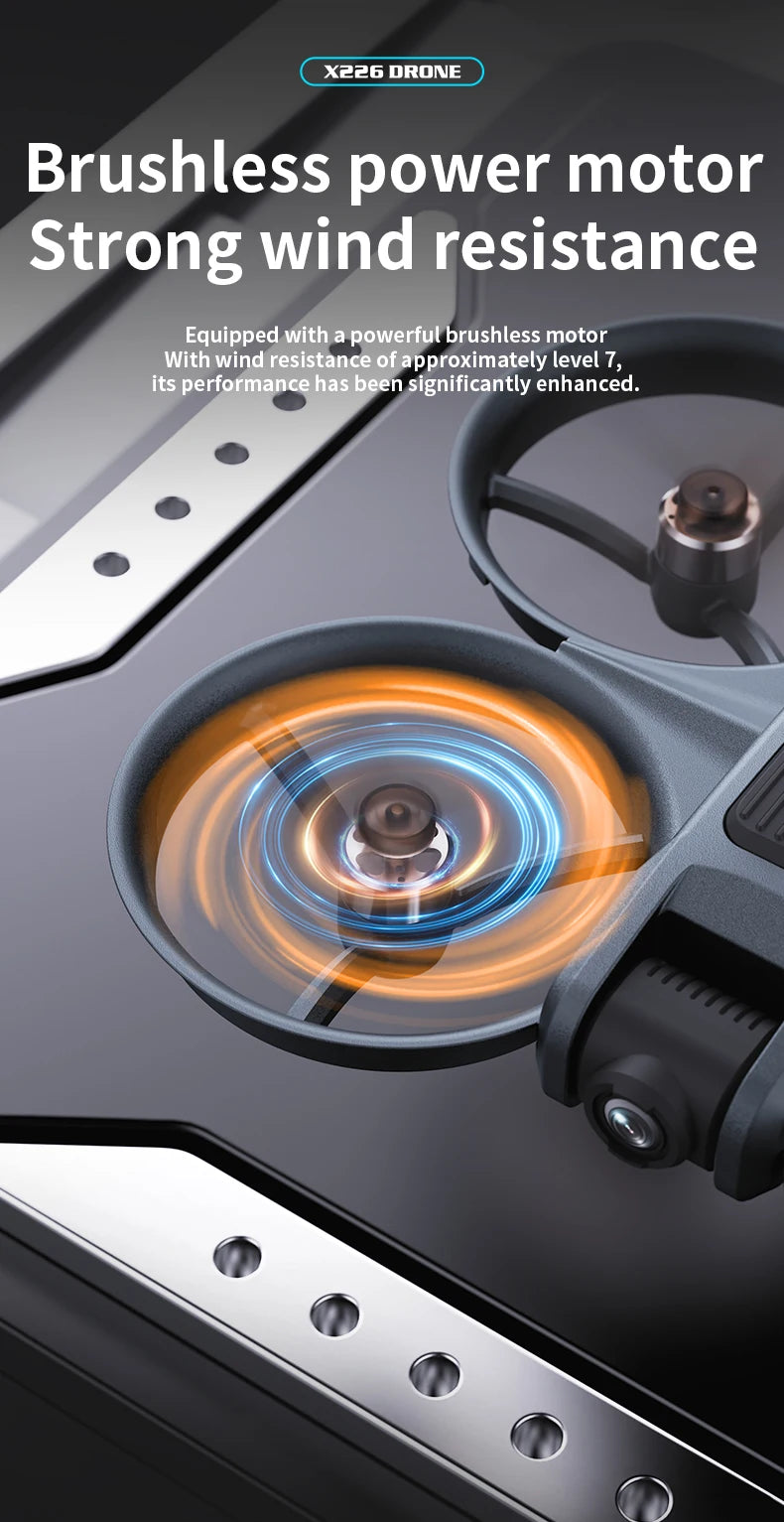Tidesmit X226 4K Camera Drone with GPS and Obstacle Avoidance Tidesmit