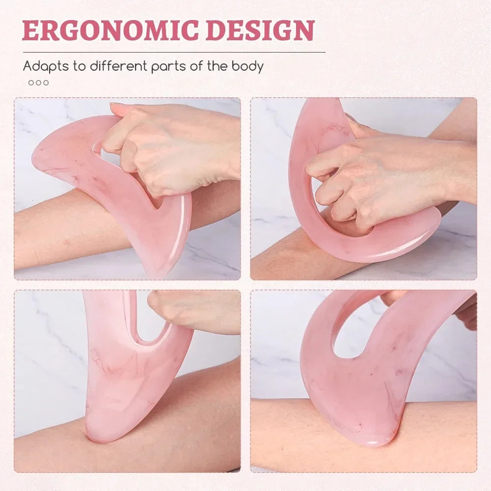 Gua Sha Massage Tool for Lymphatic Drainage & Body Sculpting | Tidesmit Body Shaping Massage Equipment Tidesmit