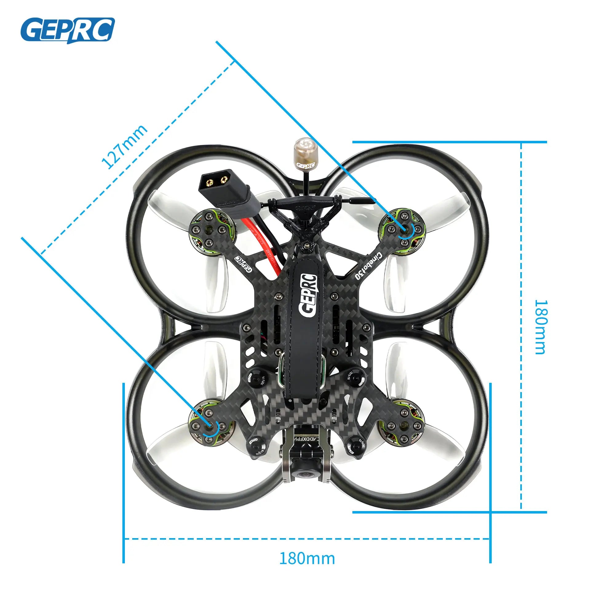 GEPRC Cinebot30 3-Inch FPV Drone 6S HD Vista Nebula Pro System Tidesmit