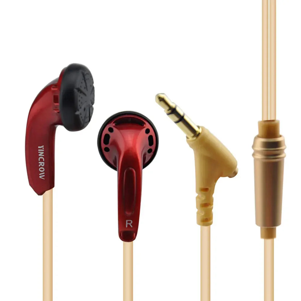 Tidesmit X6 3.5mm Flat Head In-Ear Wired HiFi Audio Earphones Tidesmit