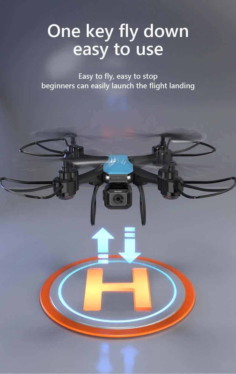 4K Camera Drone for Kids – Foldable Beginner Quadcopter with Smart Flight Tidesmit