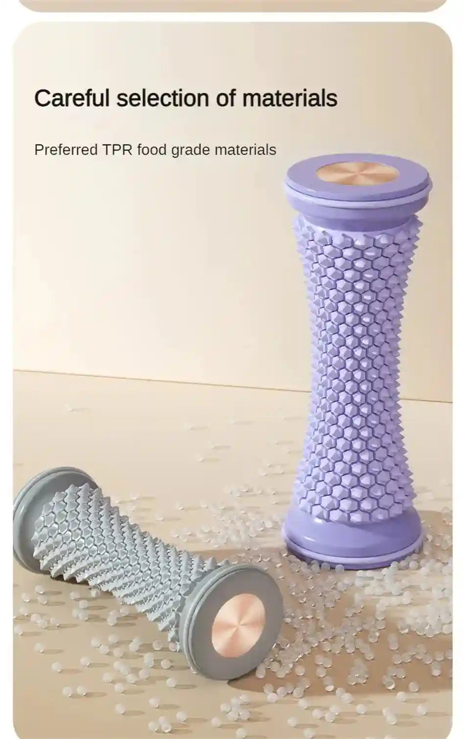 Foot Massage Roller for Plantar Fasciitis - Deep Tissue Muscle Relief Tool Massage Roller Tidesmit