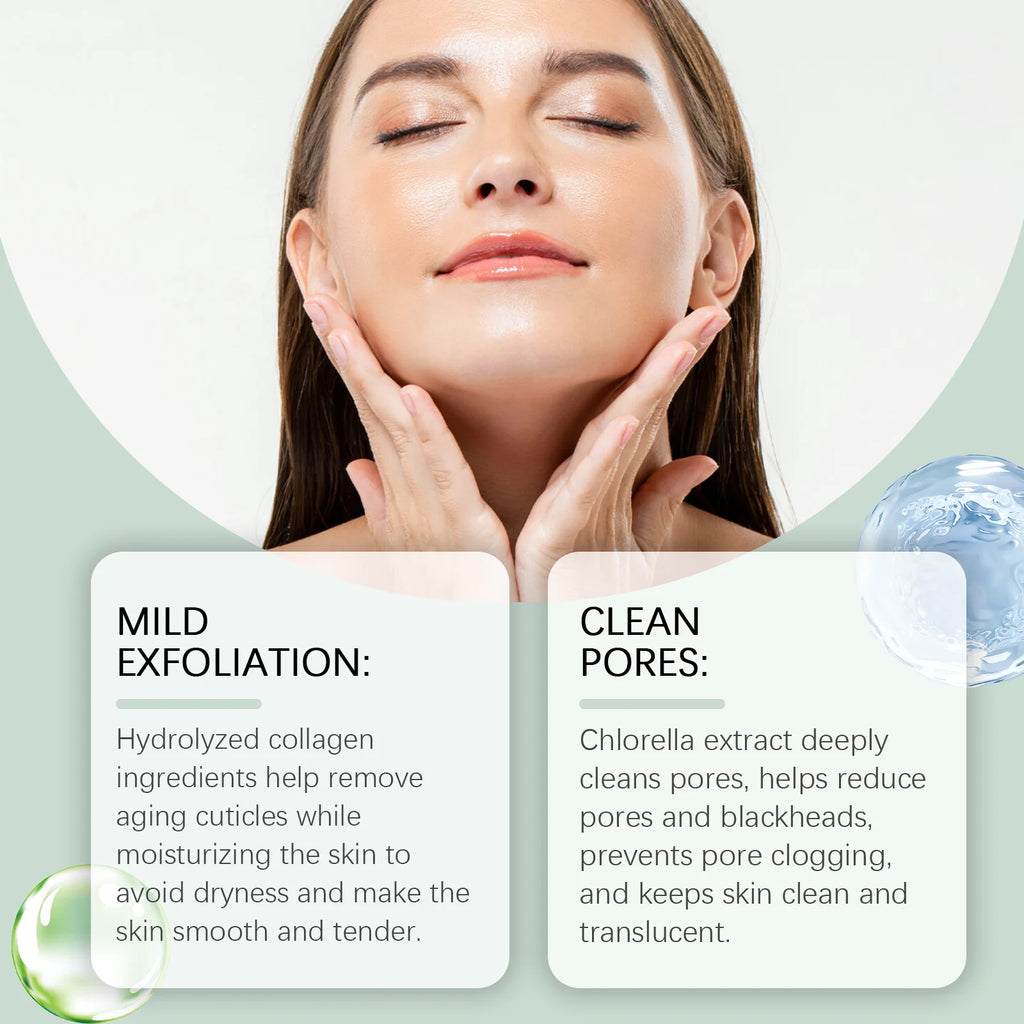 Exfoliating Peeling Gel for Dark Spots - Deep Pore Cleansing 50g Scrubs Treatments Tidesmit