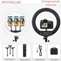 18 Inch LED Ring Light with Tripod - Professional Content Creation Kit only lamp Tidesmit