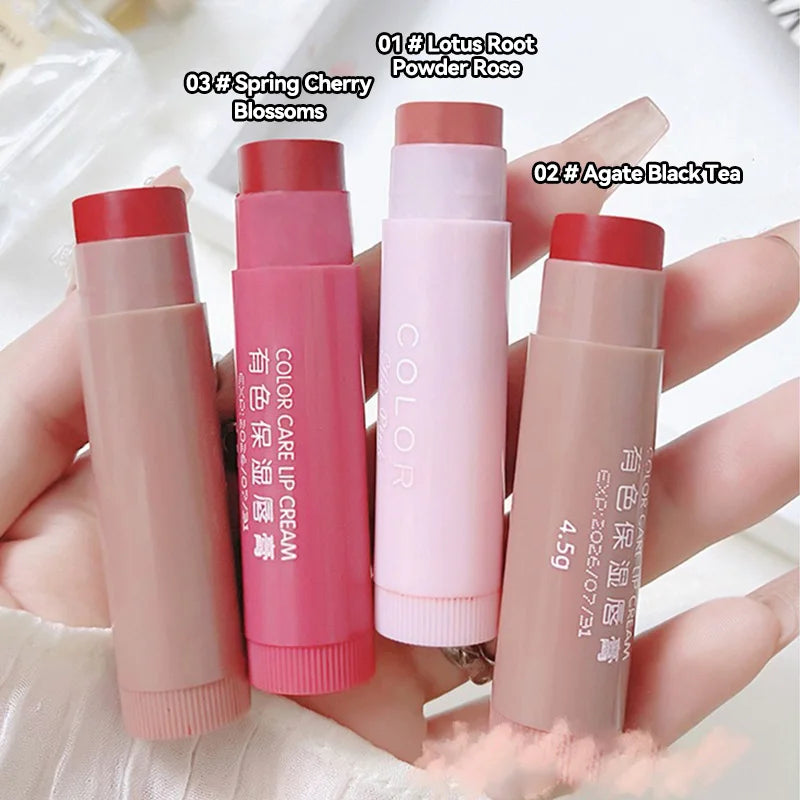Tinted Moisturizing Lip Balm Set | Nourishing Hydrating Treatment Lip Care Tidesmit