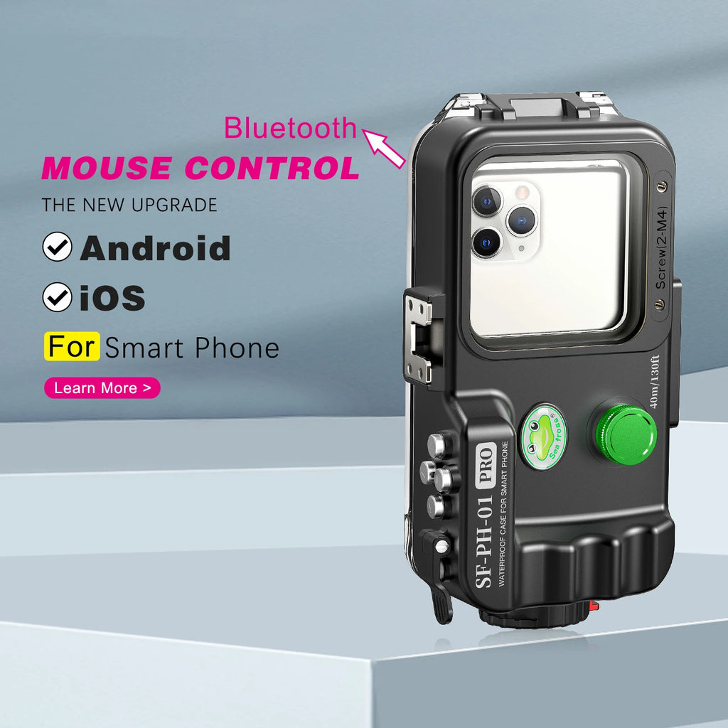 Universal Waterproof Phone Case - 40M Professional Diving Housing Tidesmit