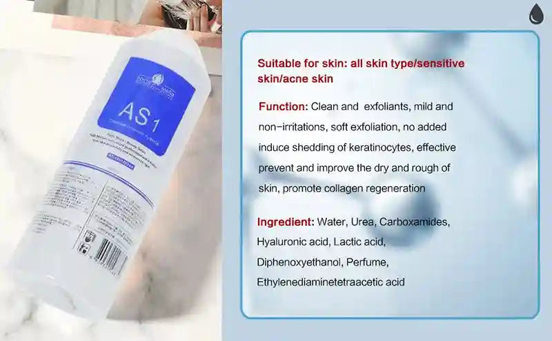 Aqua Peel Solution Serum Kit - Professional Facial Deep Cleaning 400ml Scrubs Treatments Tidesmit