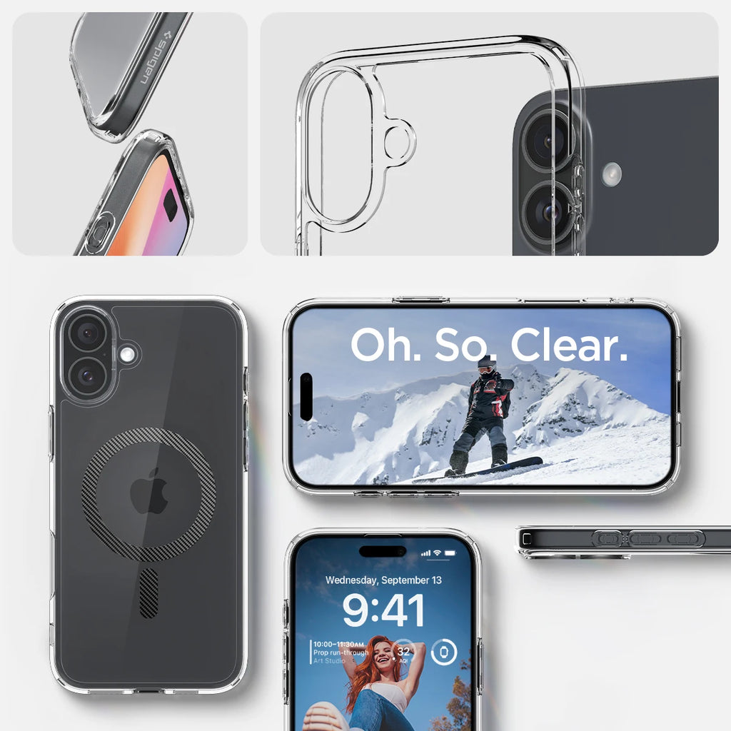 iPhone 16 Plus MagSafe Hybrid Case: Military-Grade Drop Protection Tidesmit