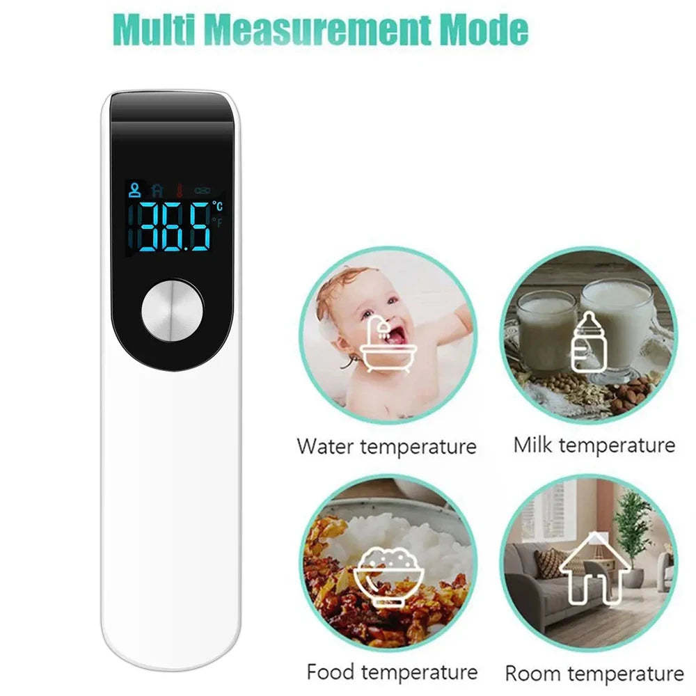 2025 LED Infrared Forehead Body Non-contact Thermometer for Infants Adults Outdoor Home Digital Fever Measurement Tool