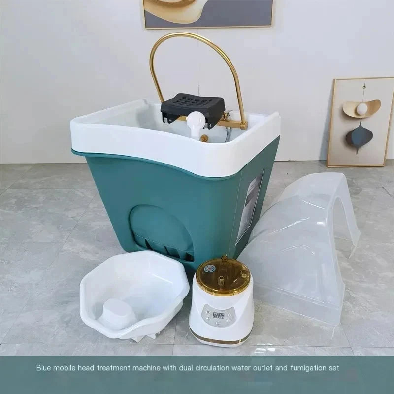 Head Spa Water Circulation Station | Professional Salon Therapy Unit Massage Chairs Tidesmit