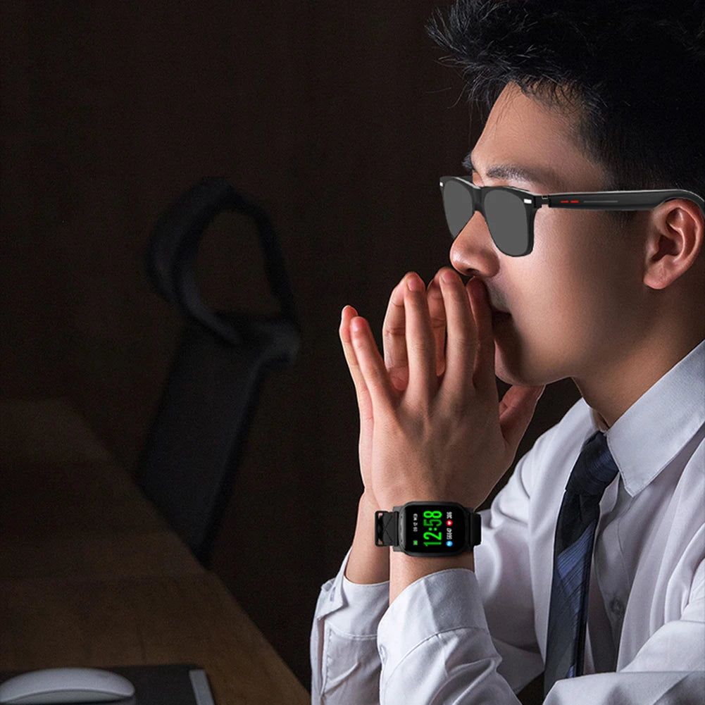Camera Glasses With Audio Recording - Sport Smart Glasses for Outdoors Tidesmit