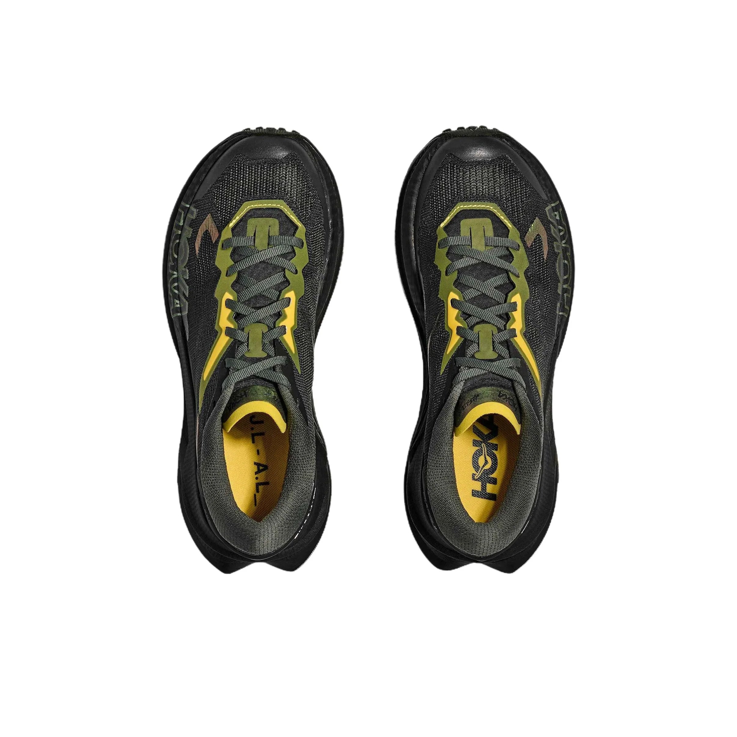 J.LA.L x HOKA ONE ONE Mafate X Casual Running Shoes Unisex Black 1175208-MTRT