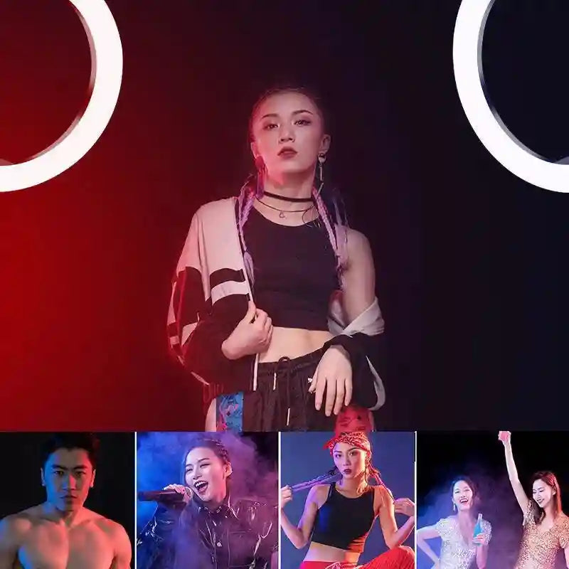 LED Ring Light with Tripod Stand for Pro Content Creation | Tidesmit Tidesmit