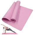 Pink Foldable Yoga Mat Eco Friendly EVA Folding Travel Fitness Exercise Mat 3/4/6mm Thicknesses for Yoga Pilates Workouts