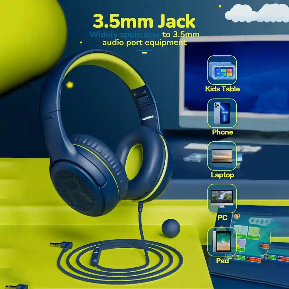 Gaming Headset with Microphone: Stereo Over-Ear Audio for Pro Gamers Tidesmit