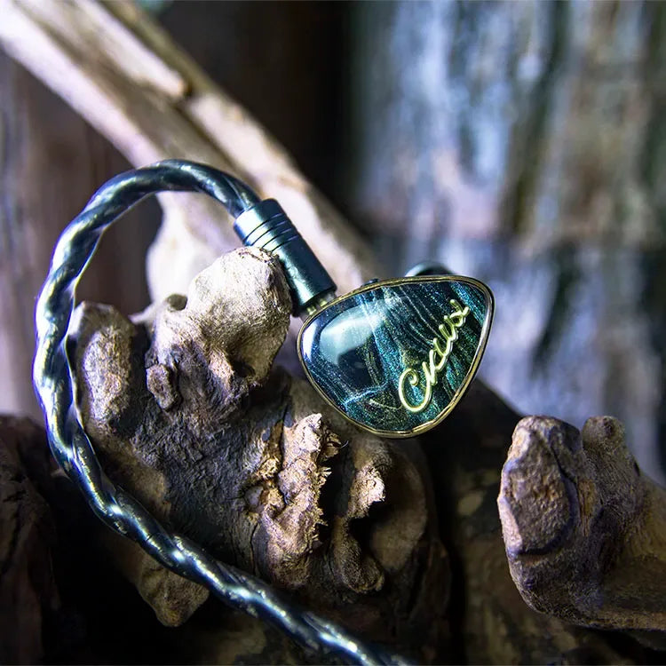 14-Driver In-Ear Monitors Hybrid HiFi Headphones - CK2V Green - Tidesmit Tidesmit