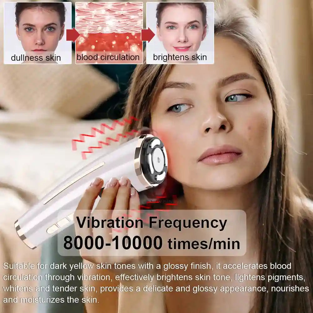 Hifu Face Lifting Machine | Microcurrent Skin Rejuvenation Tool Eye Massage Instrument Tidesmit