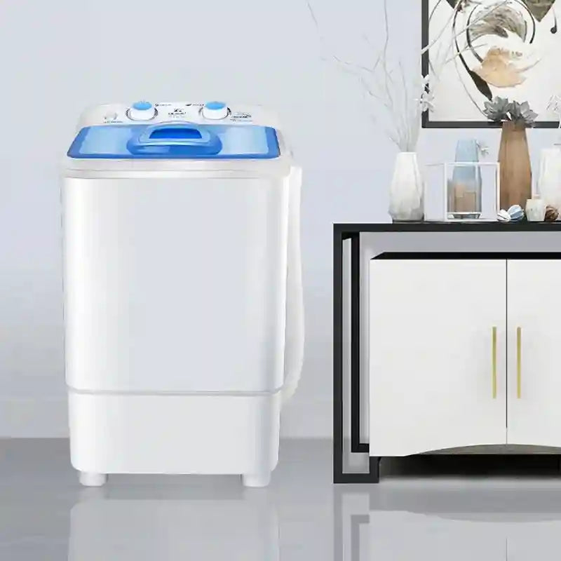 Tidesmit portable electric shoe washing machine side view showing compact design for dormitory laundry cleaning