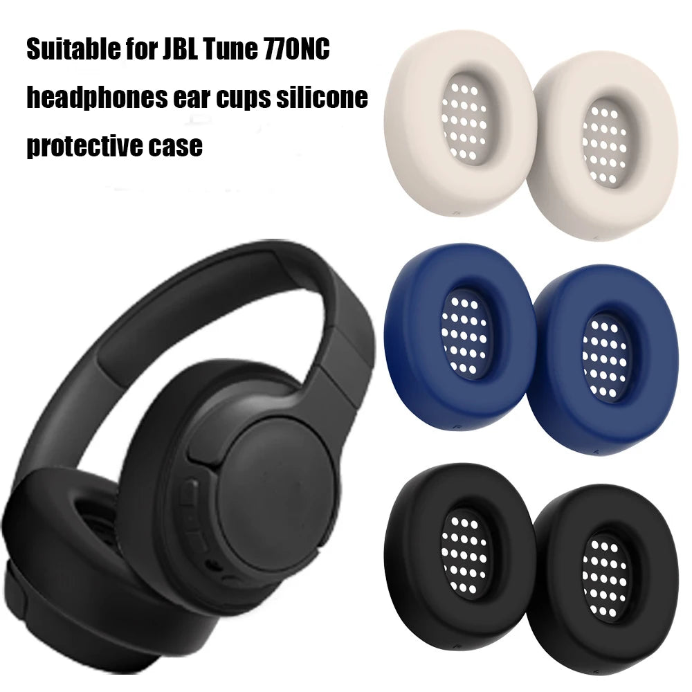 JBL Tune 770NC Silicone Protective Case - Durable Over-Ear Shell Tidesmit