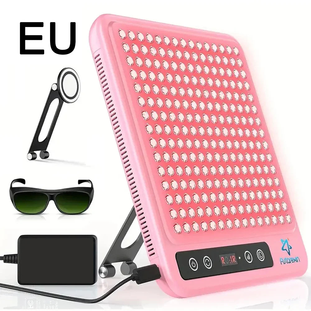 Astarexin Red Light Therapy Panel Device LED Facial Anti-inflammatory Skin Care Light 660nm850nm Lamp for Anti-Aging Pain Relief