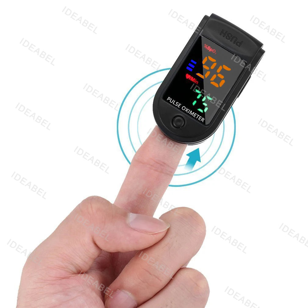 1-10P Finger Pulse Oximeter OLED Blood Oxygen Saturation Heart Rate Monitor Oxymeters Medical With Respiratory Digital Oximeter