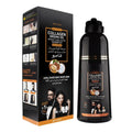 Brimless Shampoo 3 In 1 Black Hair Dye Coloring Shampoo Nourishes Long Lasting For Men Women Bubble Gray Hair Dye Shampoo 500ml