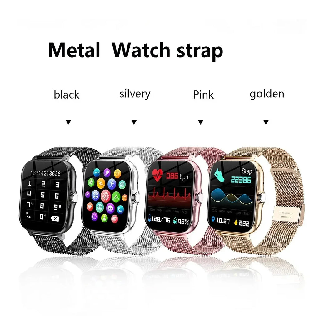 2026 New Smart Watch 1.83'' Inch HD Screen Bluetooth Call Sleep Blood Oxygen Pressure Health Monitoring Watches For Women Men