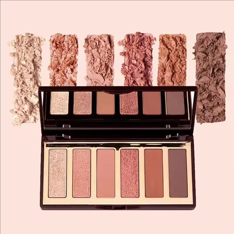 Tidesmit heart blusher and eyeshadow palette shade swatch for long lasting waterproof face makeup