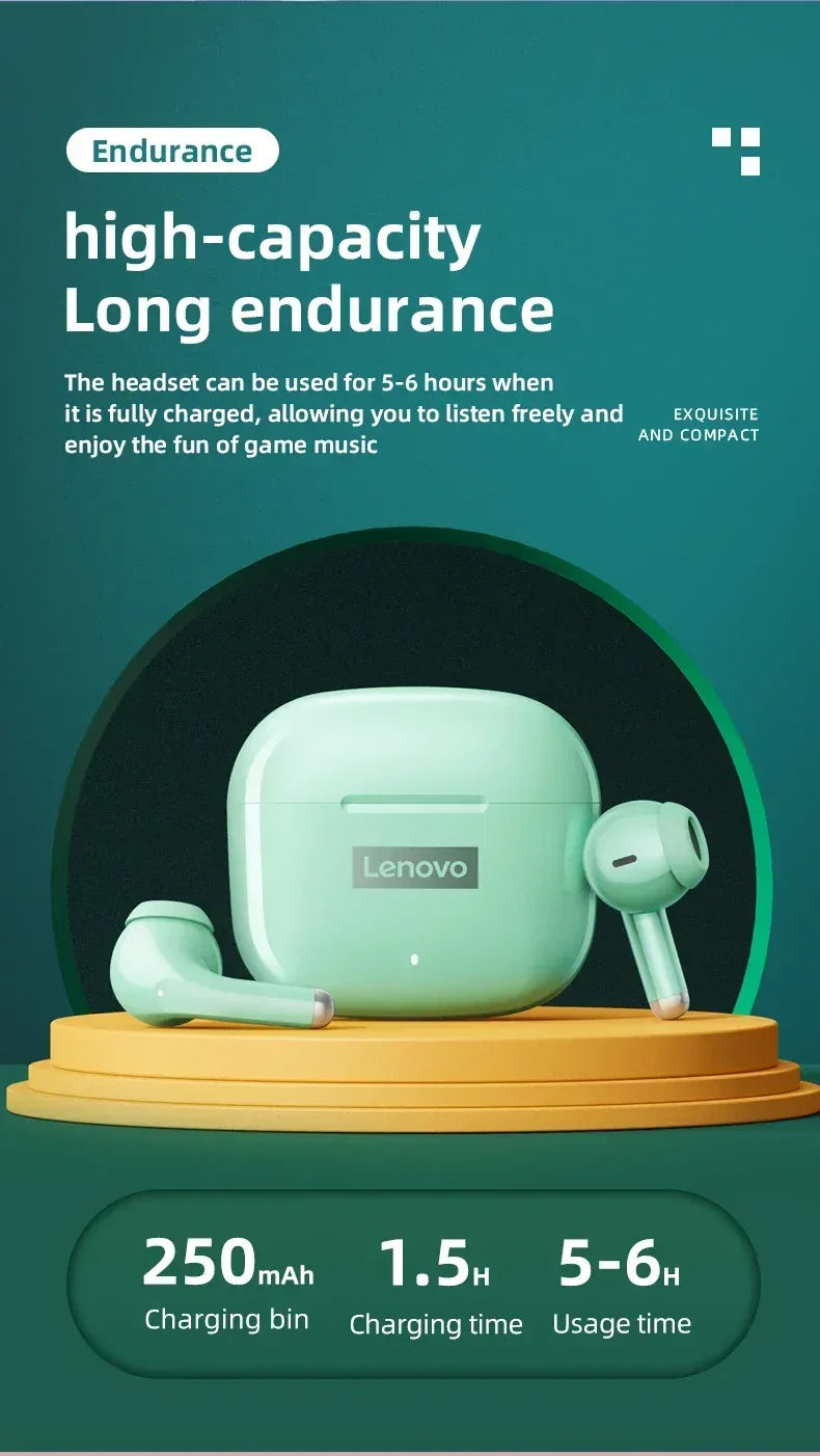 Lenovo LP40 Pro TWS Wireless Earphones Bluetooth 5.1 | Tidesmit Tidesmit