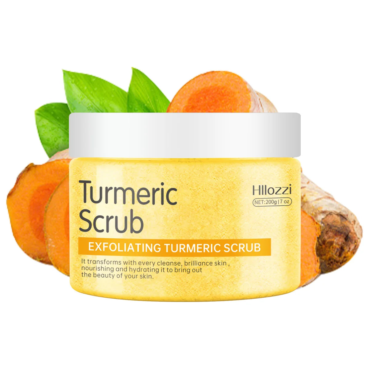 Natural Body Scrub | Exfoliating Skin Treatment - 200g - Tidesmit Scrubs Treatments TurmericScrub 200g China Mainland
