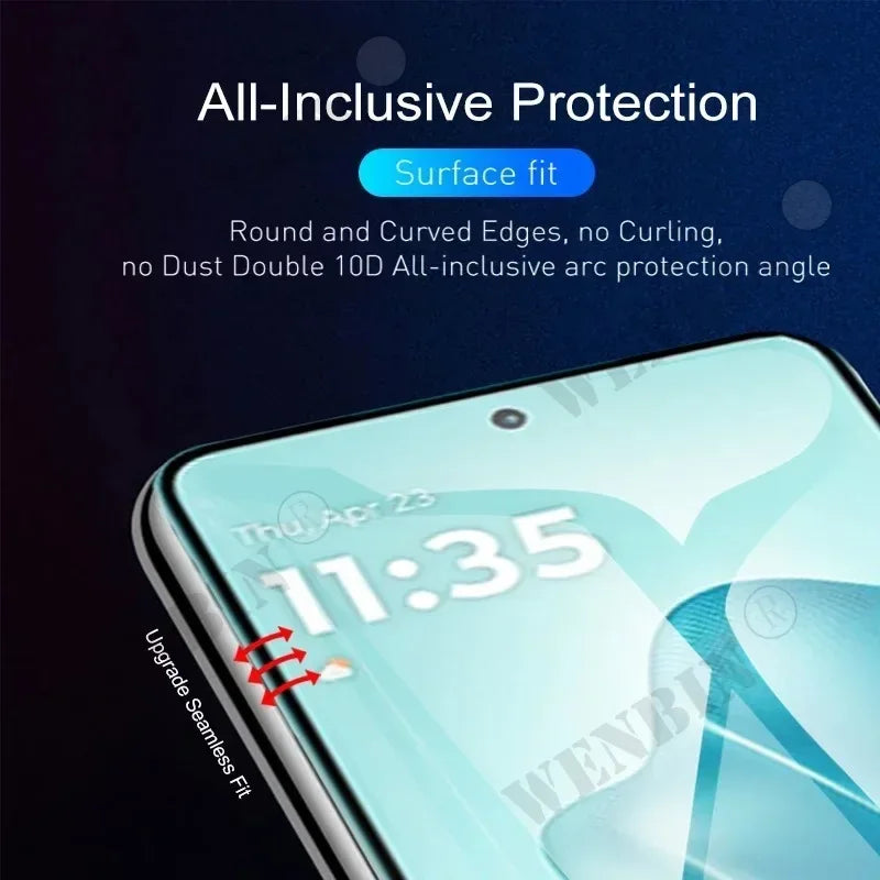 Oppo Screen Protector Hydrogel Film Full Coverage - 5 Pack Tidesmit