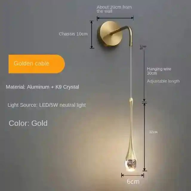 Bubble Crystal Pendant Ring Light for Modern Dining Rooms | Tidesmit H style-1head Tidesmit