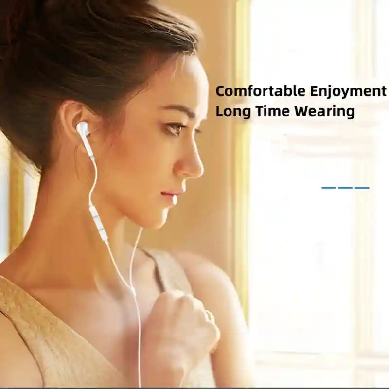 Wired USB C Headphones with HD Mic - Noise Cancelling Earbuds Tidesmit