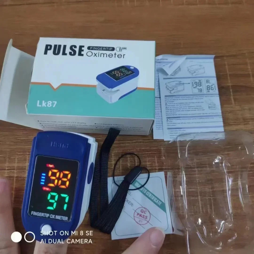 Baby Thermometers Pulse Oximeter Finger Digital Thermometer Accurate Oral Armpit Temperature Reading Fever Alert Termometer