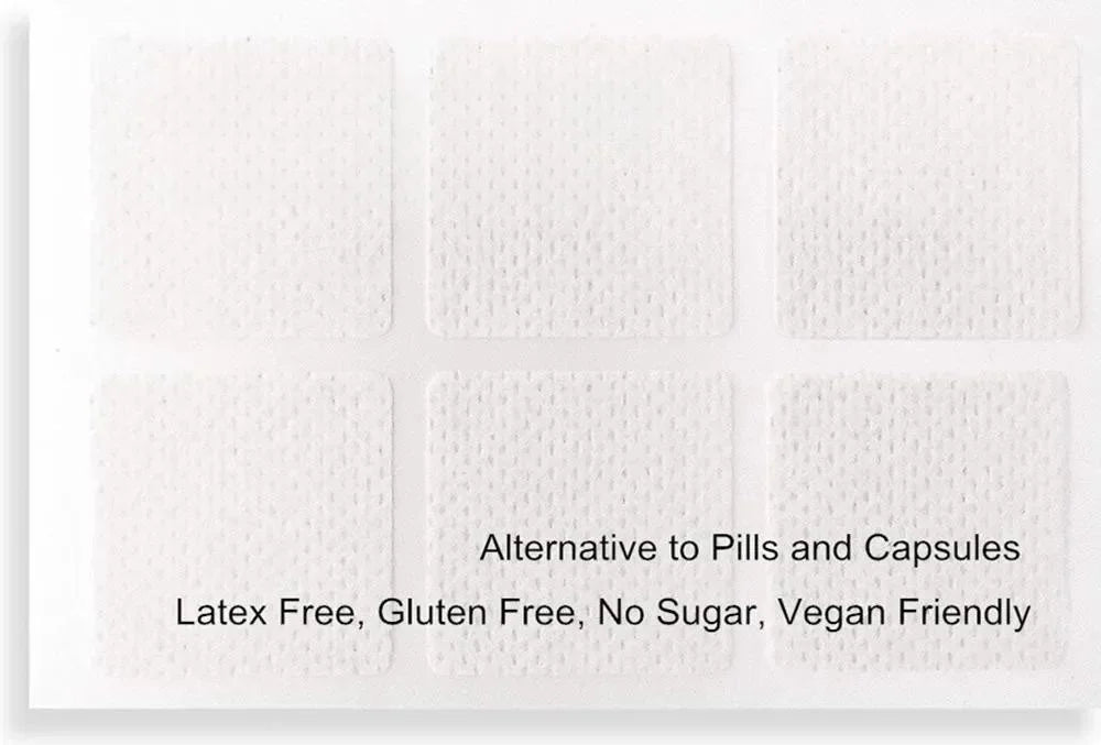 Tidesmit Vitamin B Complex transdermal patches for cellular energy and mental clarity support. Vegan, pill-free patches.