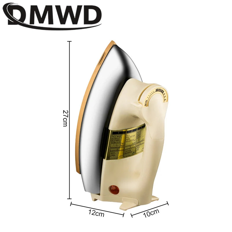 Tidesmit 1000W mini handheld electric dry iron for clothes and DIY ironing stickers, portable wrinkle remover, view 5