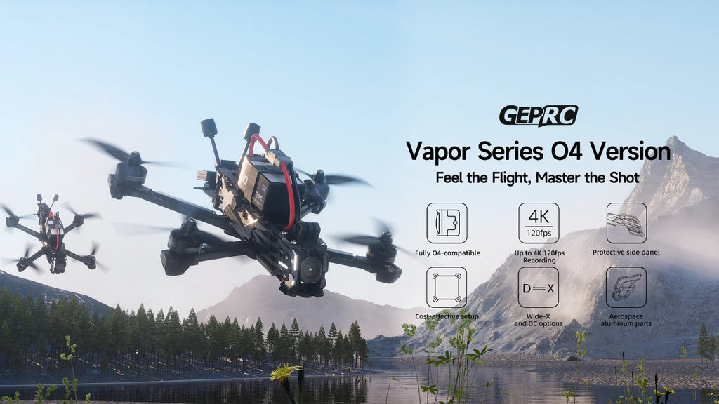 FPV Drone 5 Inch O4 Pro HD Freestyle - ELRS 2.4G High-Speed Racing Drone Tidesmit