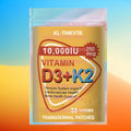 Tidesmit Vitamin K2 D3 Transdermal Patches: 30-pack for immune, heart, and bone health support.