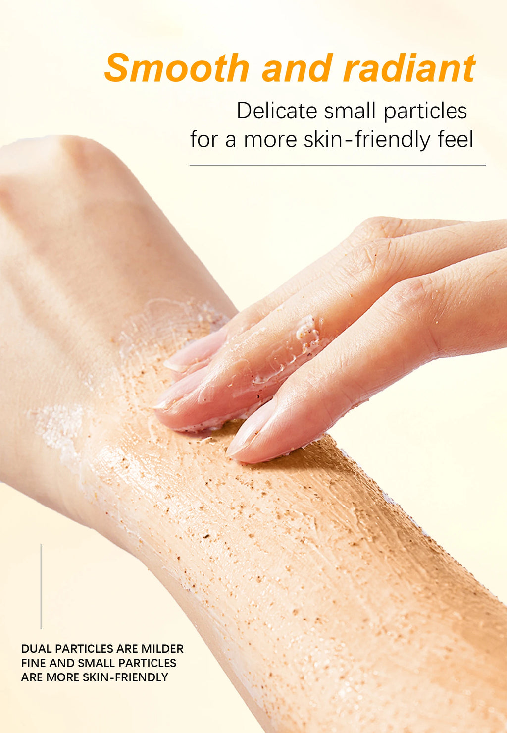 Turmeric Vitamin C Exfoliation scrub Moisturizing Collagen Hyaluronic Acid scrub Skin Care Cosmetics 200g