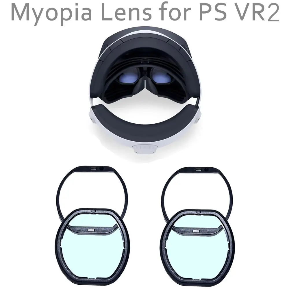 PS VR2 Prescription Lenses - Custom Anti-Blue Light Frames for VR Tidesmit