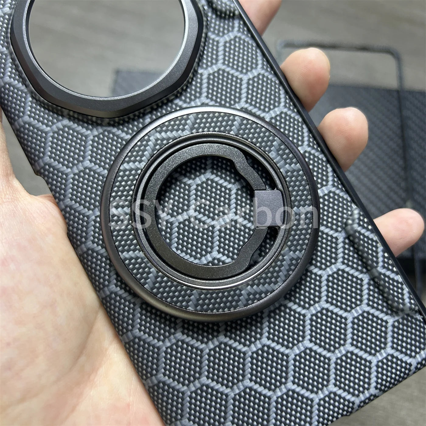 Honor Magic V3 Carbon Fiber Case | Slim Shock-Absorbing Magnetic Cover Tidesmit