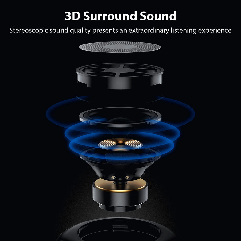 Bone Conduction Speaker Under Pillow Speaker Mini Portable White Noise Machine Under Pillow Improve Sleep Travel Music Box