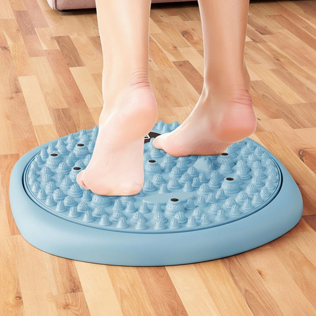 Waist Twisting Disc with Magnetic Foot Massage Therapy - Tidesmit Body Shaping Massage Equipment Tidesmit